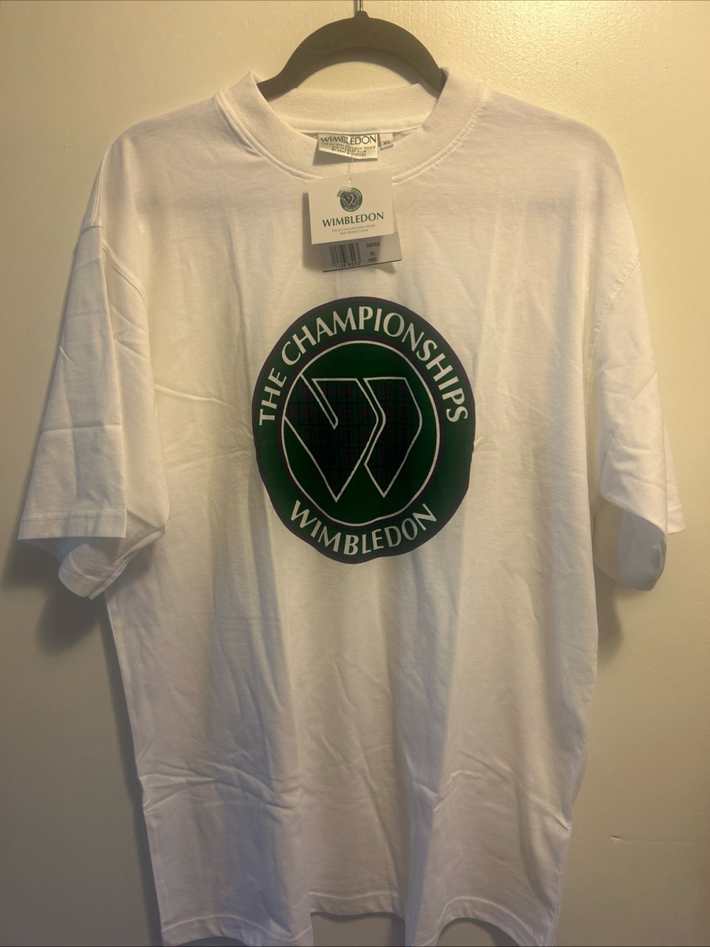Wimbledon The Championships - Official White T-Shirt - Size XL